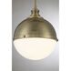 Vorey 1 Light 13 inch Oxidized Aged Brass Pendant Ceiling Light